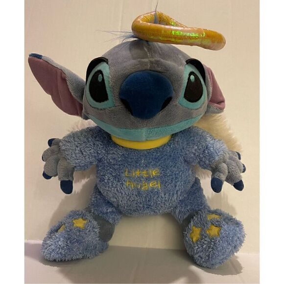 Disney Exclusive 12” Little Angel Blue Alien Lilo & Stitch Plush Stuffed Animal - Picture 2 of 5